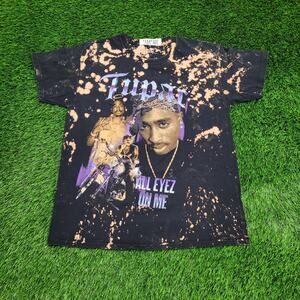 Tupac Shakur Shirt Womens Large 20x26 All-Eyez-On-Me